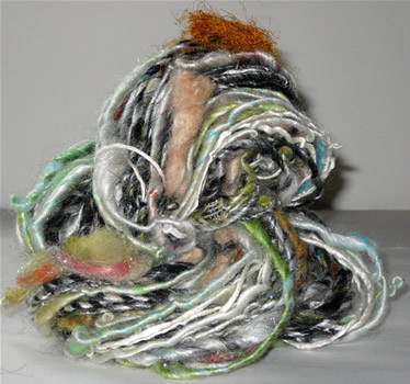 linda scharf handspun yarn/stoneleafmoon.com