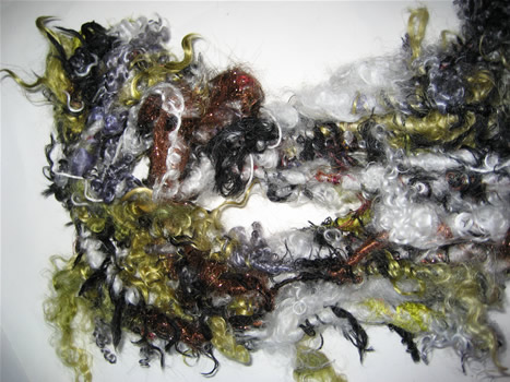 linda scharf handspun yarn/stoneleafmoon.com