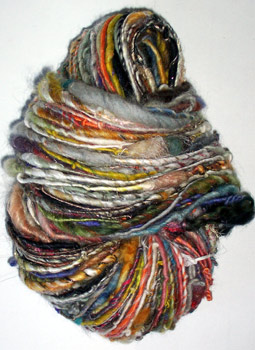 linda scharf handspun yarn/stoneleafmoon.com