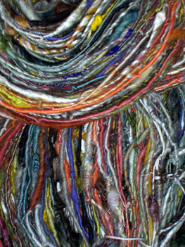 linda scharf handspun yarn/stoneleafmoon.com