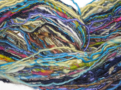 linda scharf handspun yarn/stoneleafmoon.com