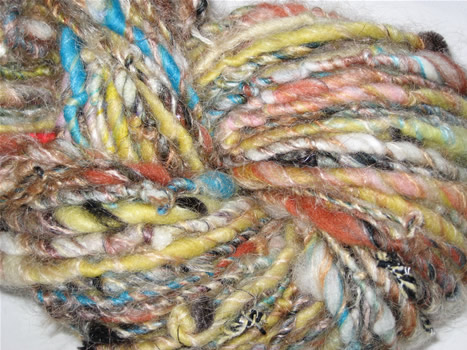 linda scharf handspun yarn/stoneleafmoon.com