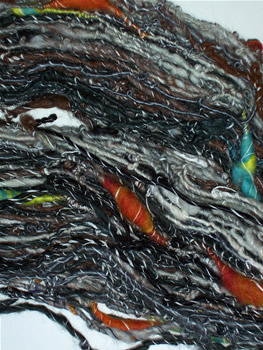 linda scharf handspun yarn/stoneleafmoon.com