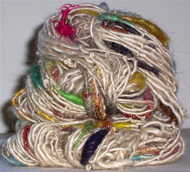 linda scharf handspun yarn/stoneleafmoon.com