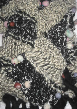 handspun yarn by linda scharf/stoneleafmoon.com