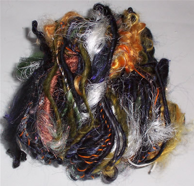 linda scharf handspun yarn/stoneleafmoon.com