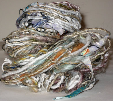 linda scharf handspun yarn/stoneleafmoon.com