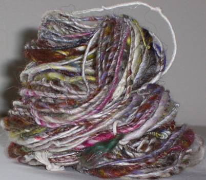 linda scharf handspun yarn/stoneleafmoon.com