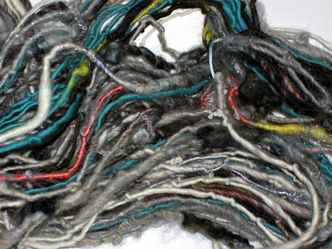 linda scharf handspun yarn/stoneleafmoon.com