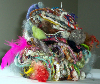 linda scharf handspun yarn