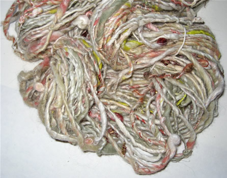 linda scharf handspun yarn/stoneleafmoon.com