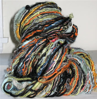 linda scharf handspun yarn/stoneleafmoon.com