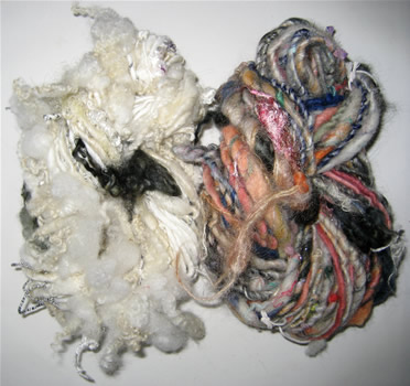 linda scharf handspun yarn/stoneleafmoon.com