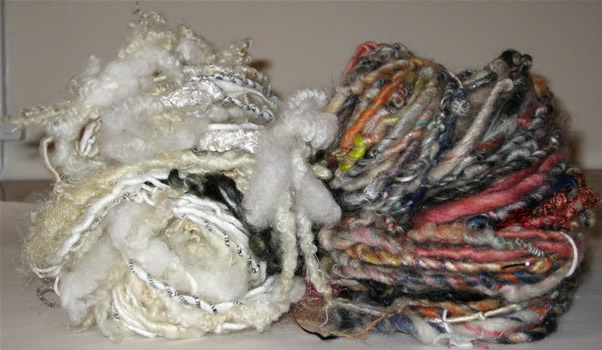linda scharf handspun yarn/stoneleafmoon.com