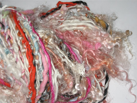 linda scharf handspun yarn/stoneleafmoon.com
