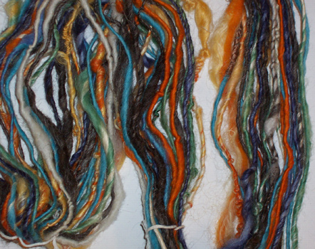 linda scharf handspun yarn