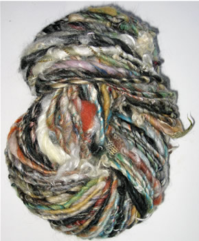 linda scharf handspun yarn/stoneleafmoon.com
