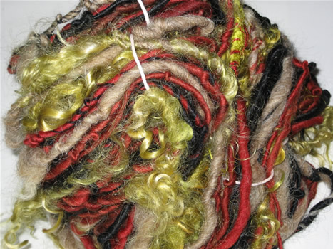 linda scharf handspun yarn/stoneleafmoon.com