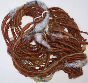 linda scharf handspun yarn/stoneleafmoon.com