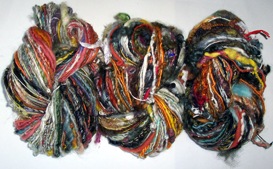 linda scharf handspun yarn/stoneleafmoon.com