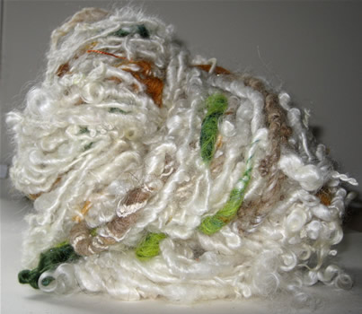 linda scharf handspun yarn/stoneleafmoon.com