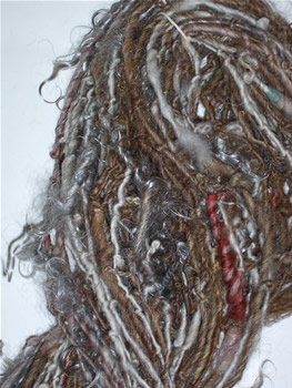 linda scharf handspun yarn/stoneleafmoon.com