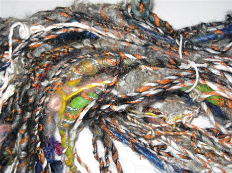 linda scharf handspun yarn/stoneleafmoon.com
