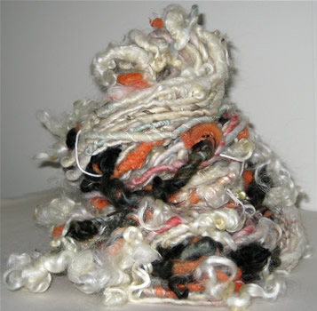 linda scharf handspun yarn/stoneleafmoon.com