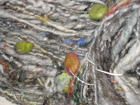 linda scharf handspun yarn/stoneleafmoon.com