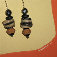 eclectic relics...earrings by stoneleafmoon.com