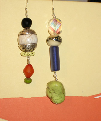 eclectic relics...earrings by stoneleafmoon.com