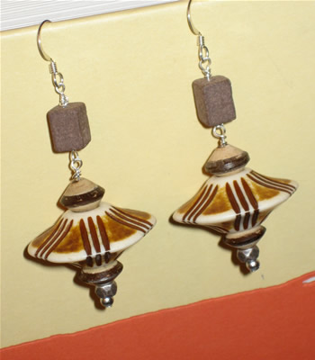 eclectic relics...earrings by stoneleafmoon.com