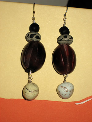 eclectic relics...earrings by stoneleafmoon.com