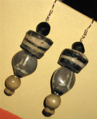 eclectic relics...earrings by stoneleafmoon.com