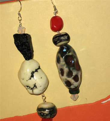 eclectic relics...earrings by stoneleafmoon.com