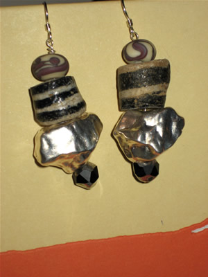 eclectic relics...earrings by stoneleafmoon.com