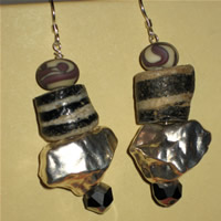 eclectic relics...earrings by stoneleafmoon.com