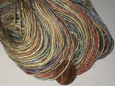 linda scharf handspun yarn/stoneleafmoon.com