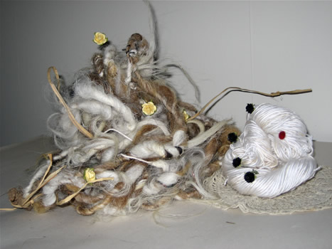 linda scharf handspun yarn/stoneleafmoon.com