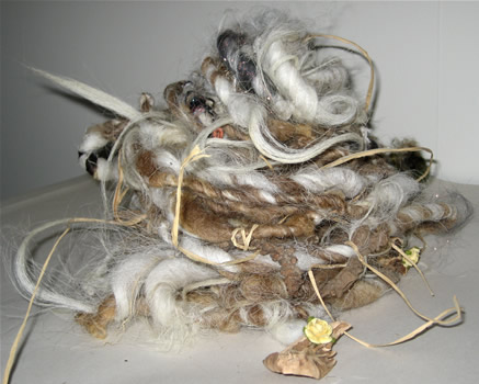 linda scharf handspun yarn/stoneleafmoon.com