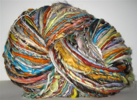 linda scharf handspun yarn/stoneleafmoon.com