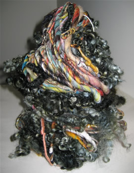 linda scharf handspun yarn/stoneleafmoon.com