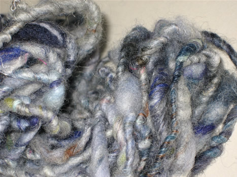 linda scharf handspun yarn/stoneleafmoon.com