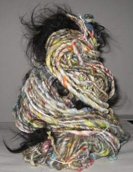 linda scharf handspun yarn/stoneleafmoon.com