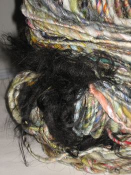 linda scharf handspun yarn/stoneleafmoon.com