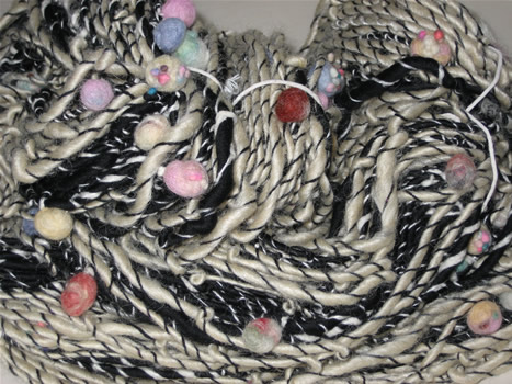 linda scharf handspun yarn/stoneleafmoon.com
