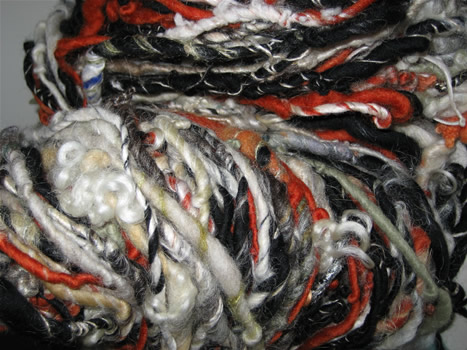 linda scharf handspun yarn/stoneleafmoon.com