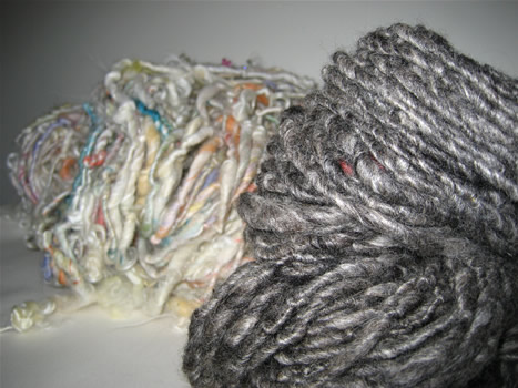 linda scharf handspun yarn/stoneleafmoon.com