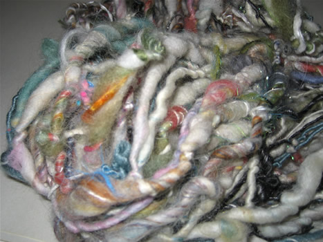 linda scharf handspun yarn/stoneleafmoon.com