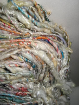linda scharf handspun yarn/stoneleafmoon.com